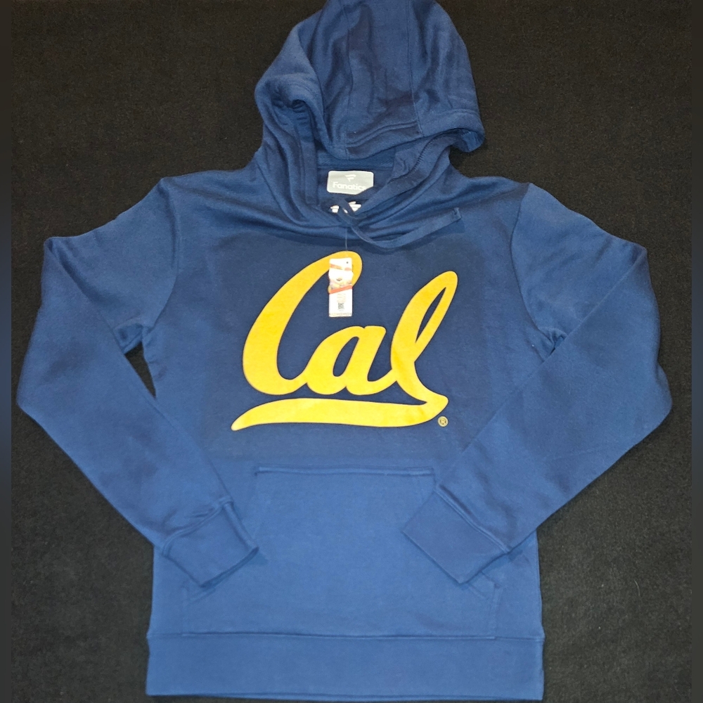 Cal Bears Women's Primary Logo Pullover Hoodie - Navy Size Small